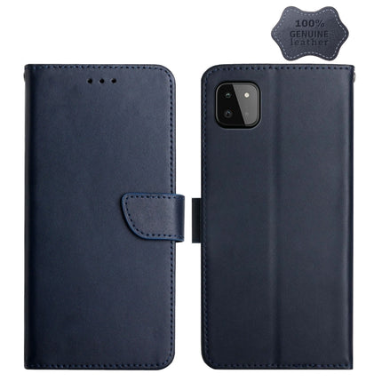 Genuine Leather Fingerprint-proof Horizontal Flip Phone Case, For Samsung Galaxy A10s, For Samsung Galaxy A12, For Samsung Galaxy A13 5G, For Samsung Galaxy A20 / A30, For Samsung Galaxy A20e, For Samsung Galaxy A20s, For Samsung Galaxy A21������������...
