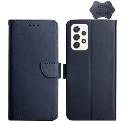 Genuine Leather Fingerprint-proof Horizontal Flip Phone Case, For Samsung Galaxy A10s, For Samsung Galaxy A12, For Samsung Galaxy A13 5G, For Samsung Galaxy A20 / A30, For Samsung Galaxy A20e, For Samsung Galaxy A20s, For Samsung Galaxy A21������������...