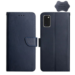 Genuine Leather Fingerprint-proof Horizontal Flip Phone Case, For Samsung Galaxy A40, For Samsung Galaxy A41, For Samsung Galaxy A42 5G, For Samsung Galaxy A50, For Samsung Galaxy A51, For Samsung Galaxy A51 5G, For Samsung Galaxy A70������������������...