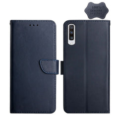 Genuine Leather Fingerprint-proof Horizontal Flip Phone Case, For Samsung Galaxy A40, For Samsung Galaxy A41, For Samsung Galaxy A42 5G, For Samsung Galaxy A50, For Samsung Galaxy A51, For Samsung Galaxy A51 5G, For Samsung Galaxy A70������������������...