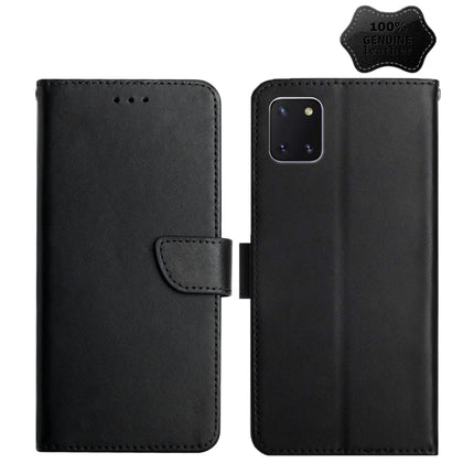 Genuine Leather Fingerprint-proof Horizontal Flip Phone Case, For Samsung Galaxy A40, For Samsung Galaxy A41, For Samsung Galaxy A42 5G, For Samsung Galaxy A50, For Samsung Galaxy A51, For Samsung Galaxy A51 5G, For Samsung Galaxy A70������������������...