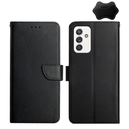 Genuine Leather Fingerprint-proof Horizontal Flip Phone Case, For Samsung Galaxy A40, For Samsung Galaxy A41, For Samsung Galaxy A42 5G, For Samsung Galaxy A50, For Samsung Galaxy A51, For Samsung Galaxy A51 5G, For Samsung Galaxy A70������������������...