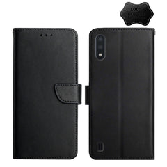 Genuine Leather Fingerprint-proof Horizontal Flip Phone Case, For Samsung Galaxy A91, For Samsung Galaxy F52 5G, For Samsung Galaxy J2 Prime, For Samsung Galaxy M10 / A10, For Samsung Galaxy M21 / M30s, For Samsung Galaxy M31, For Samsung Galaxy M51���...