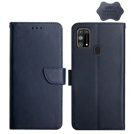 Genuine Leather Fingerprint-proof Horizontal Flip Phone Case, For Samsung Galaxy A91, For Samsung Galaxy F52 5G, For Samsung Galaxy J2 Prime, For Samsung Galaxy M10 / A10, For Samsung Galaxy M21 / M30s, For Samsung Galaxy M31, For Samsung Galaxy M51���...