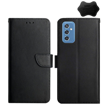 Genuine Leather Fingerprint-proof Horizontal Flip Phone Case, For Samsung Galaxy A91, For Samsung Galaxy F52 5G, For Samsung Galaxy J2 Prime, For Samsung Galaxy M10 / A10, For Samsung Galaxy M21 / M30s, For Samsung Galaxy M31, For Samsung Galaxy M51���...