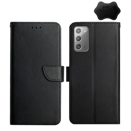 Genuine Leather Fingerprint-proof Horizontal Flip Phone Case, For Samsung Galaxy A91, For Samsung Galaxy F52 5G, For Samsung Galaxy J2 Prime, For Samsung Galaxy M10 / A10, For Samsung Galaxy M21 / M30s, For Samsung Galaxy M31, For Samsung Galaxy M51���...
