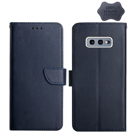 Genuine Leather Fingerprint-proof Horizontal Flip Phone Case, For Samsung Galaxy Note20 Ultra, For Samsung Galaxy S10, For Samsung Galaxy S10e, For Samsung Galaxy S10+, For Samsung Galaxy S20, For Samsung Galaxy S20 FE, For Samsung Galaxy S20+���������...