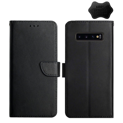 Genuine Leather Fingerprint-proof Horizontal Flip Phone Case, For Samsung Galaxy Note20 Ultra, For Samsung Galaxy S10, For Samsung Galaxy S10e, For Samsung Galaxy S10+, For Samsung Galaxy S20, For Samsung Galaxy S20 FE, For Samsung Galaxy S20+���������...