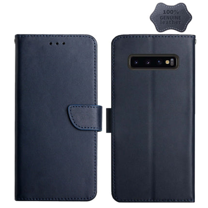 Genuine Leather Fingerprint-proof Horizontal Flip Phone Case, For Samsung Galaxy Note20 Ultra, For Samsung Galaxy S10, For Samsung Galaxy S10e, For Samsung Galaxy S10+, For Samsung Galaxy S20, For Samsung Galaxy S20 FE, For Samsung Galaxy S20+���������...