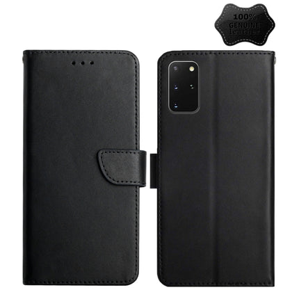 Genuine Leather Fingerprint-proof Horizontal Flip Phone Case, For Samsung Galaxy Note20 Ultra, For Samsung Galaxy S10, For Samsung Galaxy S10e, For Samsung Galaxy S10+, For Samsung Galaxy S20, For Samsung Galaxy S20 FE, For Samsung Galaxy S20+���������...
