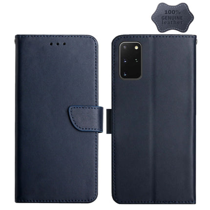 Genuine Leather Fingerprint-proof Horizontal Flip Phone Case, For Samsung Galaxy Note20 Ultra, For Samsung Galaxy S10, For Samsung Galaxy S10e, For Samsung Galaxy S10+, For Samsung Galaxy S20, For Samsung Galaxy S20 FE, For Samsung Galaxy S20+���������...