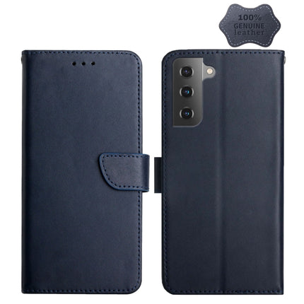 Genuine Leather Fingerprint-proof Horizontal Flip Phone Case, For Samsung Galaxy S22 5G, For Samsung Galaxy S22+ 5G, For Samsung Galaxy S22 Ultra 5G