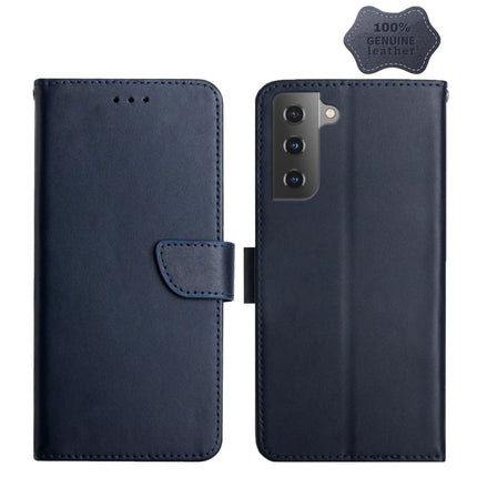 Genuine Leather Fingerprint-proof Horizontal Flip Phone Case, For Samsung Galaxy S22 5G, For Samsung Galaxy S22+ 5G, For Samsung Galaxy S22 Ultra 5G