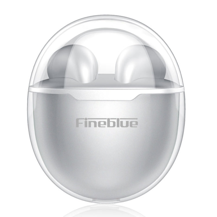 Fineblue F-22PRO TWS Bluetooth Earphone with Transparent Jelly Charging Case