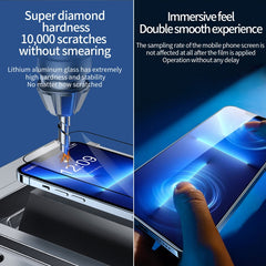 For iPhone 16e / 13 / 13 Pro 25pcs Fast Attach Dust-proof Anti-static Tempered Glass Film, For iPhone 13 mini (25PCS), For iPhone 16e / 13 / 13 Pro (25PCS), For iPhone 13 Pro Max (25PCS), For iPhone 12 mini(25PCS), For iPhone 12 / 12 Pro(25PCS)��������...