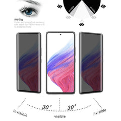 25 PCS Full Cover Anti-spy Tempered Glass Film, For Samsung Galaxy A53 5G(25 PCS), For Samsung Galaxy A33 5G(25 PCS)