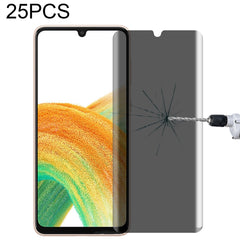 25 PCS Full Cover Anti-spy Tempered Glass Film, For Samsung Galaxy A53 5G(25 PCS), For Samsung Galaxy A33 5G(25 PCS)