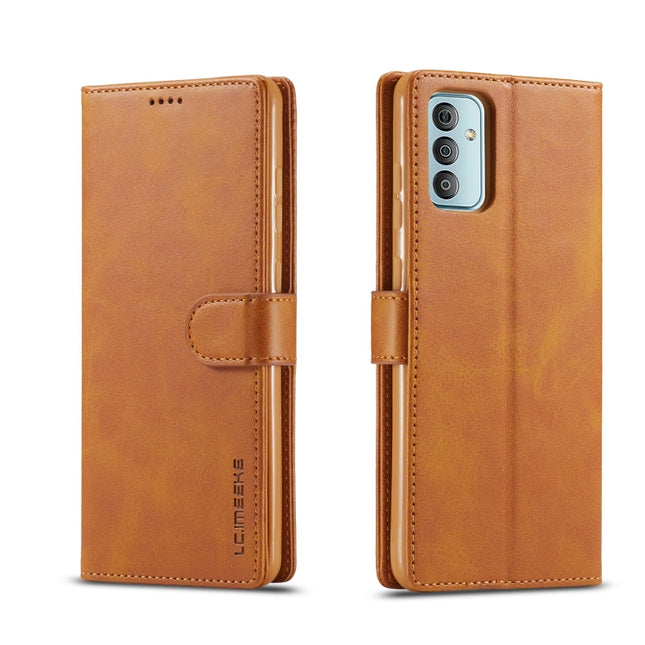 LC.IMEEKE Calf Texture Leather Phone Case, For Samsung Galaxy M23 5G/F23 5G
