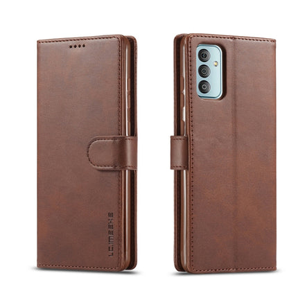 LC.IMEEKE Calf Texture Leather Phone Case, For Samsung Galaxy M23 5G/F23 5G