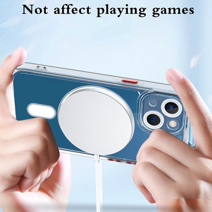 Cat-eye TPU + Acrylic Magsafe Phone Case, For iPhone 13 mini, For iPhone 13, For iPhone 13 Pro, For iPhone 13 Pro Max, For iPhone 12 mini, For iPhone 12