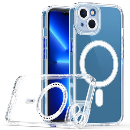 Cat-eye TPU + Acrylic Magsafe Phone Case, For iPhone 13 mini, For iPhone 13, For iPhone 13 Pro, For iPhone 13 Pro Max, For iPhone 12 mini, For iPhone 12