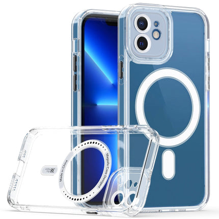 Cat-eye TPU + Acrylic Magsafe Phone Case, For iPhone 13 mini, For iPhone 13, For iPhone 13 Pro, For iPhone 13 Pro Max, For iPhone 12 mini, For iPhone 12