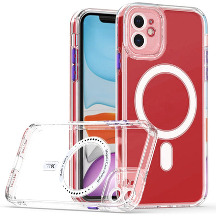 Cat-eye TPU + Acrylic Magsafe Phone Case, For iPhone 12 Pro, For iPhone 12 Pro Max, For iPhone 11, For iPhone 11 Pro Max, For iPhone 11 Pro, For iPhone XR