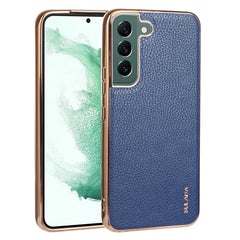 SULADA Shockproof TPU + Handmade Leather Phone Case, For Samsung Galaxy S22 5G, For Samsung Galaxy S22 Ultra 5G, For Samsung Galaxy S22+ 5G
