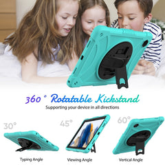 Rotary Grab Silicone + PC Tablet Case, For Samsung Galaxy Tab A8 10.5 2021