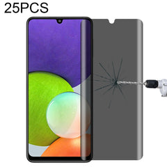 25 PCS Full Cover Anti-peeping Tempered Glass Film, For Samsung Galaxy A73 5G(25 PCS), For Samsung Galaxy A23(25 PCS), For Samsung Galaxy A22 4G(25 PCS), For Samsung Galaxy A22 5G(25 PCS), For Samsung Galaxy A13 5G(25 PCS)