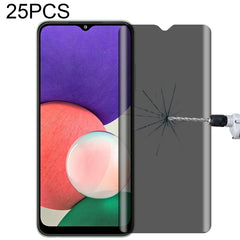 25 PCS Full Cover Anti-peeping Tempered Glass Film, For Samsung Galaxy A73 5G(25 PCS), For Samsung Galaxy A23(25 PCS), For Samsung Galaxy A22 4G(25 PCS), For Samsung Galaxy A22 5G(25 PCS), For Samsung Galaxy A13 5G(25 PCS)