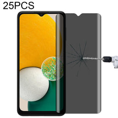 25 PCS Full Cover Anti-peeping Tempered Glass Film, For Samsung Galaxy A73 5G(25 PCS), For Samsung Galaxy A23(25 PCS), For Samsung Galaxy A22 4G(25 PCS), For Samsung Galaxy A22 5G(25 PCS), For Samsung Galaxy A13 5G(25 PCS)