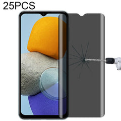 25 PCS Full Cover Anti-peeping Tempered Glass Film, For Samsung Galaxy A73 5G(25 PCS), For Samsung Galaxy A23(25 PCS), For Samsung Galaxy A22 4G(25 PCS), For Samsung Galaxy A22 5G(25 PCS), For Samsung Galaxy A13 5G(25 PCS)