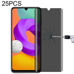 25 PCS Full Cover Anti-peeping Tempered Glass Film, For Samsung Galaxy A73 5G(25 PCS), For Samsung Galaxy A23(25 PCS), For Samsung Galaxy A22 4G(25 PCS), For Samsung Galaxy A22 5G(25 PCS), For Samsung Galaxy A13 5G(25 PCS)