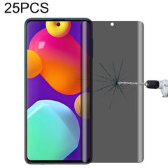 25 PCS Full Cover Anti-peeping Tempered Glass Film, For Samsung Galaxy A73 5G(25 PCS), For Samsung Galaxy A23(25 PCS), For Samsung Galaxy A22 4G(25 PCS), For Samsung Galaxy A22 5G(25 PCS), For Samsung Galaxy A13 5G(25 PCS)