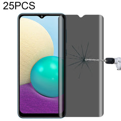 25 PCS Full Cover Anti-peeping Tempered Glass Film, For Samsung Galaxy A73 5G(25 PCS), For Samsung Galaxy A23(25 PCS), For Samsung Galaxy A22 4G(25 PCS), For Samsung Galaxy A22 5G(25 PCS), For Samsung Galaxy A13 5G(25 PCS)