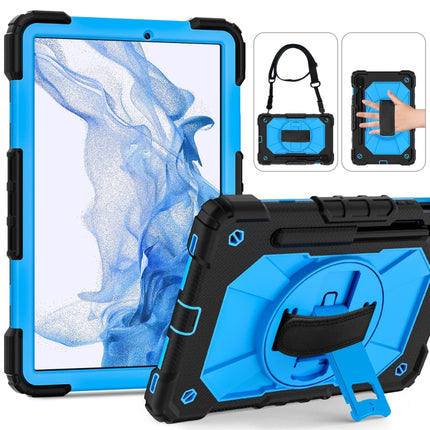 Contrast Color Robot Silicone + PC Tablet Case, For Samsung Galaxy Tab S8 / Tab S7