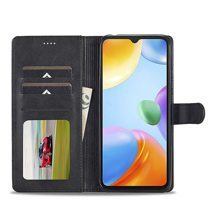 LC.IMEEKE Calf Texture Leather Phone Case, For Xiaomi Redmi 10C