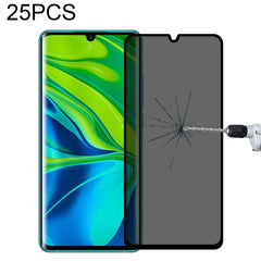 25 PCS Full Cover Anti-peeping Tempered Glass Film For Samsung Galaxy A12, For Xiaomi Redmi Note 4G / 5G(25 PCS), For Xiaomi Redmi Note 10 Pro(25 PCS), For Xiaomi Poco X3 Pro(25 PCS), For Xiaomi Poco F3(25 PCS), For Xiaomi Poco M3 Pro(25 PCS)