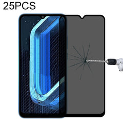 25 PCS Full Cover Anti-peeping Tempered Glass Film For Samsung Galaxy A12, For Xiaomi Redmi Note 4G / 5G(25 PCS), For Xiaomi Redmi Note 10 Pro(25 PCS), For Xiaomi Poco X3 Pro(25 PCS), For Xiaomi Poco F3(25 PCS), For Xiaomi Poco M3 Pro(25 PCS)