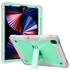 For iPad Pro 12.9 inch 2022 / 2021 / 2020 / 2018 / Mint Green+Grey