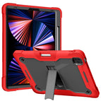 For iPad Pro 12.9 inch 2022 / 2021 / 2020 / 2018 / Red+Black