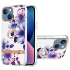 For iPhone 13 mini / Purple Begonia
