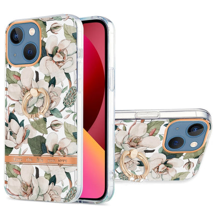 Ring IMD Flowers TPU Phone Case, For iPhone 13 mini, For iPhone 13, For iPhone 13 Pro, For iPhone 13 Pro Max
