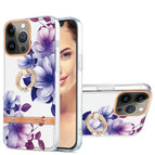 For iPhone 13 Pro / Purple Begonia