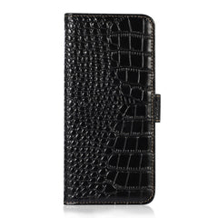 Crocodile Top Layer Cowhide Leather Phone Case, For Alcatel 1B 2022, For Nokia X100, For OPPO Reno7 4G Global/F21 Pro 4G, For Xiaomi Redmi 10A / 9C, For Samsung Galaxy F23 5G / M23, For Samsung Galaxy M33 5G, For Samsung Galaxy M53 5G, For Xiaomi 12 Pro