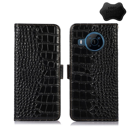 Crocodile Top Layer Cowhide Leather Phone Case, For Nokia X100, For OPPO Reno7 4G Global/F21 Pro 4G, For Xiaomi Redmi 10A / 9C, For Samsung Galaxy F23 5G / M23, For Samsung Galaxy M53 5G, For Xiaomi 12 Pro