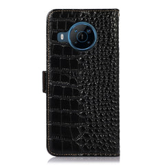 Crocodile Top Layer Cowhide Leather Phone Case