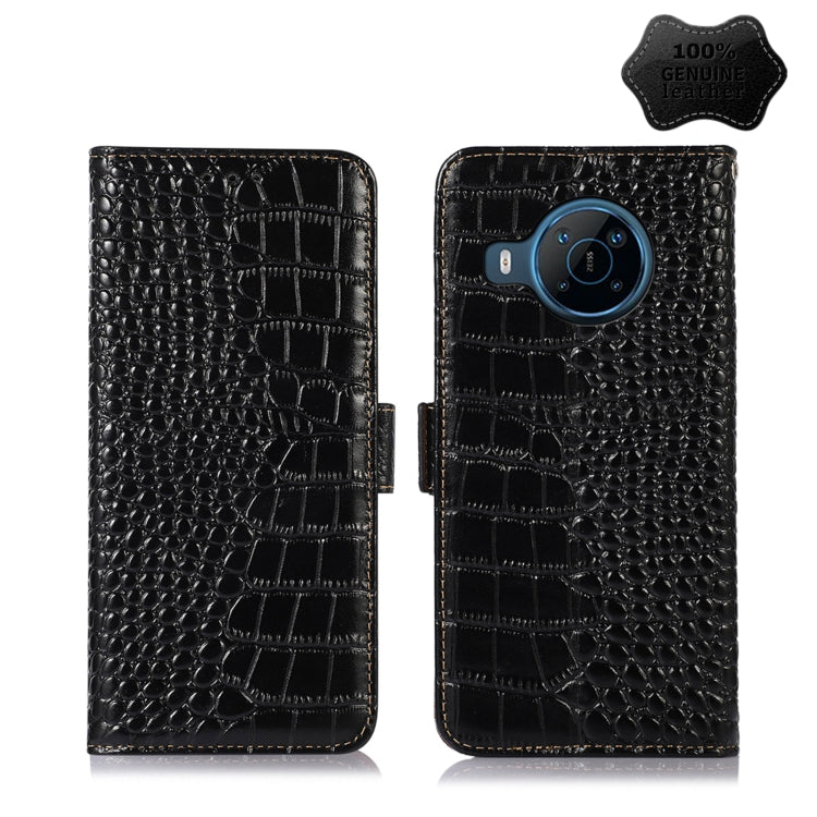 Crocodile Top Layer Cowhide Leather Phone Case