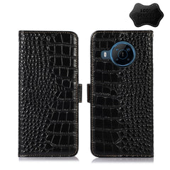 Crocodile Top Layer Cowhide Leather Phone Case